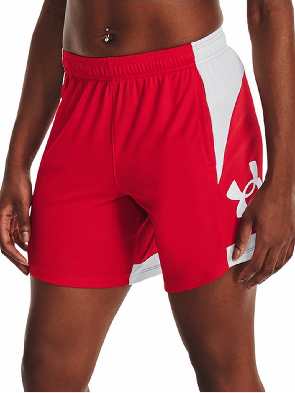 Under Armour Women’s Red Baseline Athletic Shorts- NWT